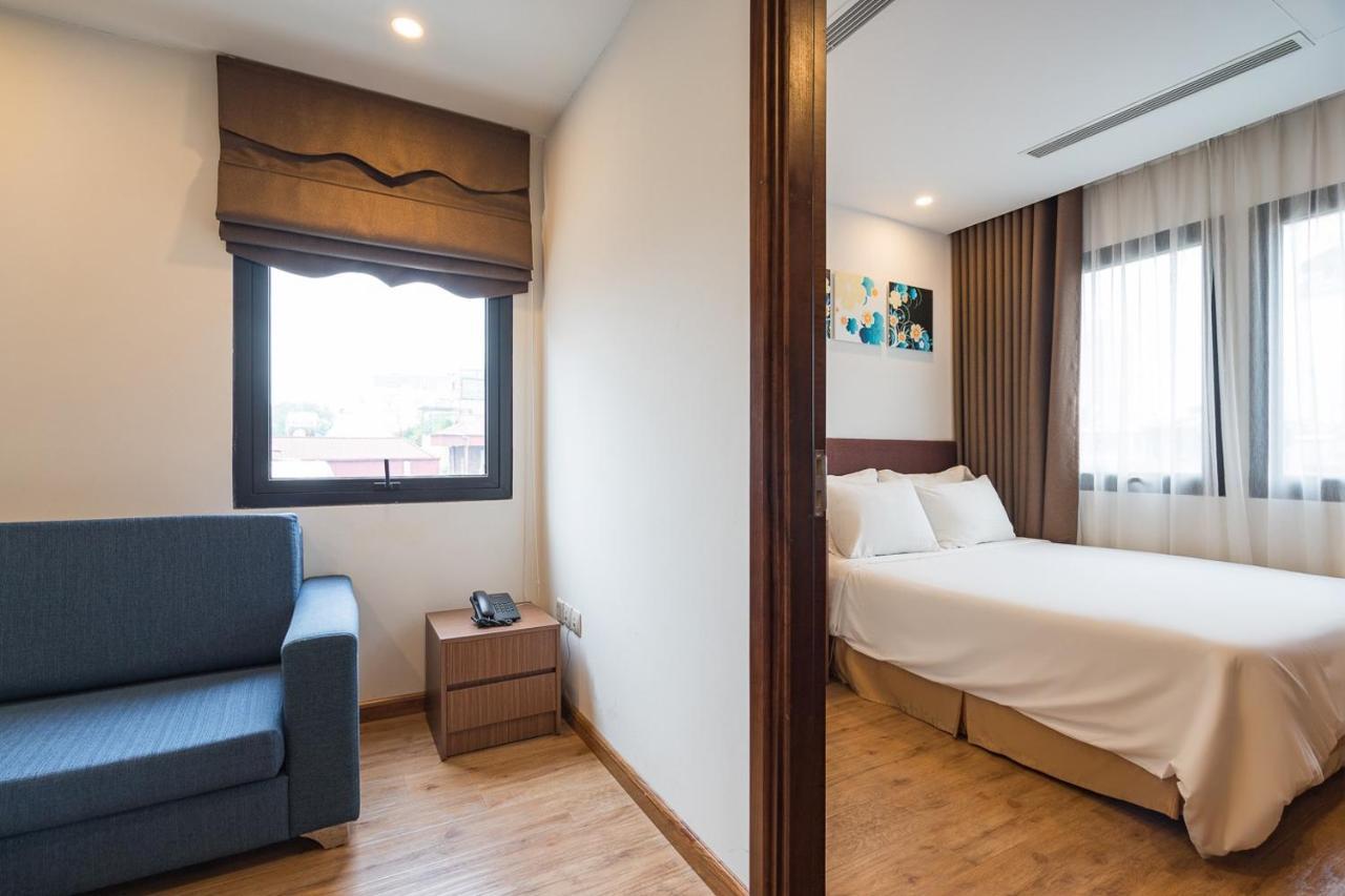 Ficus Suites Hanoi Buitenkant foto